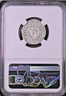 Levon I Armenia Ngc Au Silver Tram Medieval Knights Templar Crusader Cross Coin 