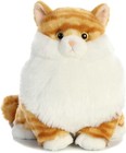 Aurora Fat Cats Butterball Orange Tabby Cat Plush Toy Stuffed Animal 9 5    Kitten