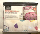 Disney Minnie Mouse Twin Sheet Set 3 Piece Set Super Soft New