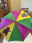 Barney Kids Umbrella 1992 Vintage Collectible Dinosaur Purple Green Lyons Works 