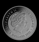High Relief - Niue 2022 Nessie Silver Coin - 32 90gram - Low Mintage Of 600