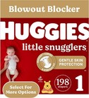 Huggies Little Snugglers Diapers Size   1  8   14   lb   198 Count     Brand New