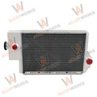 4-row Aluminum Radiator For John Deere Jd 1520 1830 2020 2120 301a At28810