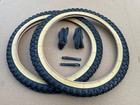 20  X 2 125 Bicycle Black  Light Gum Wall Tires   Tubes Freestyle Bmx Knobby