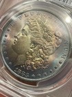1883-s Morgan Silver Dollar  San Francisco Mint  Almost Uncirculated