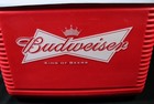 Vintage Anheuser Busch Budweiser Beer Cooler Rubbermaid Ice Chest W  Handle