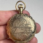Antique 1903 Elgin Pocket Watch Gold Filled Hunter Case 7j 6s Runs