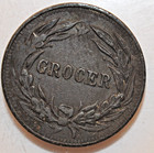 1863  Civil War Token 630 Bx-1g W  Thierbach - New York  Ny Storecard