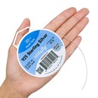 Filofly 925 Sterling Silver Wire 20 Gauge Dead Soft Round 1ozt  19ft 