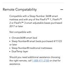 Sleep Number 360 Smart Bed Remote 12 Button Flexfit 2 Or 3 122601 Lpm-5000c -new