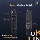 Oe Number 84820aa070 Master Power Window Switch For 14 Pin Toyota Camry 2002-200