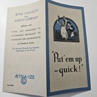 Eight  8  Different Early 1920 s Aetna Insurance Brochures All Near Mint