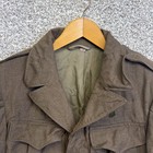 Vintage Us Army Ike Jacket Mens 40r Brown Wool Field Wwii 40s 1945