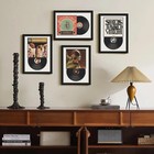 Vinyl Record Display Frame 16x22 Inches Display Record Album And 12 5x12 5 Al