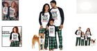 Christmas Matching Pajamas For Families - Comfortable Tops   Pants With Pockets