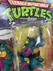 100  Vintage 1990 Playmates Teenage Mutant Ninja Turtles  slash  Figure Carded