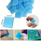 60 Pcs Painting Glue Clay Wax For Diy Diamonds Art Painting  2x2cm Blue