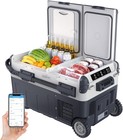 31qt  30l  Car Refrigerator   12v Portable Fridge Freezer Dual Zone Auto Cooler