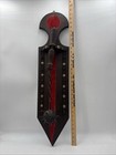 Vintage Mace Spiked Ball Wall Hanging Mcm Gothic Medieval Decor Cosplay Weapon