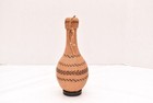 Antique Mono Paiute Indian California Woven Basket Bottle Native American 9 