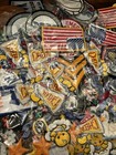 Vintage Patch Lot 25 Patches Nasa automotive promo police sports military Rare