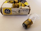 Box Of 5 General Electric Ge No  6 Ge6 Miniature Dc Automotive Lamps Light Bulbs