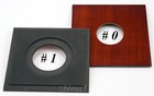 2 Lens Boards 4x4   cherry  Walnut Veneer  For Wisner 4x5  For Copal  0 And  1