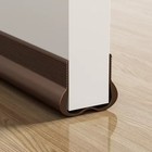 Under Door Bottom Seal Strip Stopper Adjustable Twin Door Draft Guard Soundproof