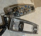 Vintage Lenox Sound 80   s Clear Phone   untested   