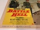 1957 Battle Hell 14x11  Lobby Card Vg- Richard Todd  William Hartnell  b 