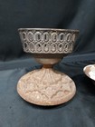 Rare Antique Parlor Wood Stove Cast Iron Finial Topper W  Water Tray Humidifier 