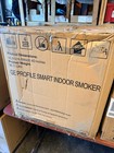 Ge Profile Indoor Pellet 2 1 Cu  Ft   293-sq   Black Smart Electric Smoker - Nob