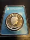  999 Fine Silver 1 Troy Ounce 2022 Samoa  5 Bugs Bunny Colorized Looney Tunes