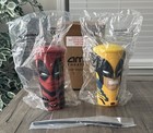 Genuine Amc Theatre Deadpool   Wolverine  Set Of 2 Grippr Cups  please Read