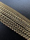 Men s Ladies Solid 14k Yellow Gold Micro 1 5-3mm Miami Cuban Link Chain Necklace