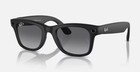      New  Ray-ban Meta Wayfarer Matte Black W  Polarized Graphite Lens Size 50 M    