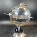 Vintage West German Huger Sputnik Weather Station Barometer Thermometer