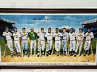 Beautiful 500 Home Run Club Signed Large Litho Mickey Mantle Mays Williams Jsa