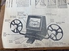 Vintage Sears Roebuck Tower 8mm Movie Editor No  8339 Film Viewer Excellent Cond