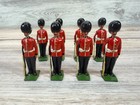 Vintage Britains Welsh At Attention Guards Slope Arm Lead Soldiers Set  8  Army