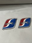 2 Greyhound Bus Logo Emblem Embroidered Patch - Driver Jacket Uniform Cap Sew On