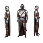 Star Wars The Mandalorian Din Djarin Cosplay Beskar Steel Armor Costume Full Set