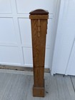 Solid Oak Antique Newel Post