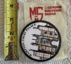 Vintage Hampton Court Palace England Souvenir Patch Badge W original Package