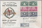 South Africa Fdc 1949 Die Voortrekkers Issue In Pairs