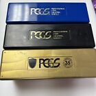 1 Pcgs Holder Box-holds 20 Slabbed Pcgs Graded Coins Color Varies Empty Cases