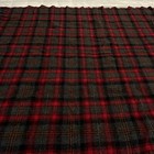 Vintage Pendleton Mills Wool Blanket W label  nice Red 47 X 57 5 