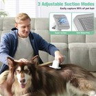 Homeika Dog Cat Pet Grooming Hair Vacuum With 7 Grooming Tools Pet Clipper 300w