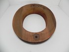 Vintage Wooden Millinery Hat Brim Mold 