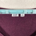 Gap Womens Shirt Size M Medium Top Long Sleeve Solid Crew Neck Excellent